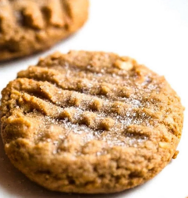 8 Minute Crunchy Peanut Butter Cookies