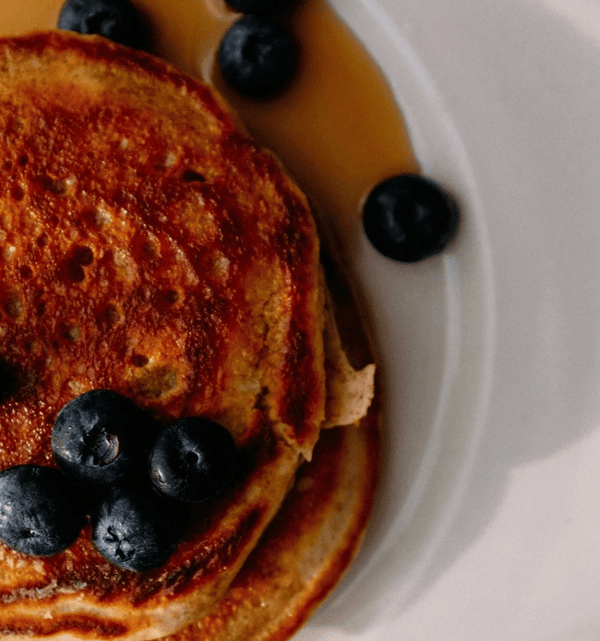 Fluffy Pancakes! - Nuts About Life