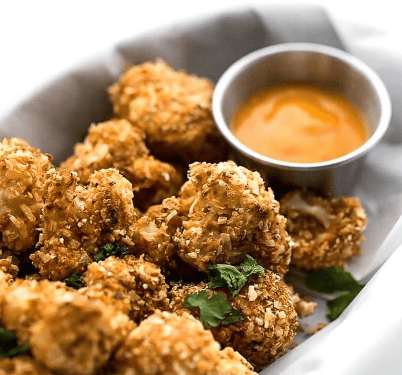 Spiced Cauliflower Nuggets - Nuts About Life