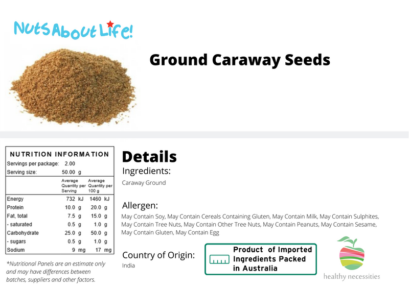 Ground Caraway Seeds