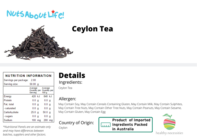 Black Tea - Ceylon