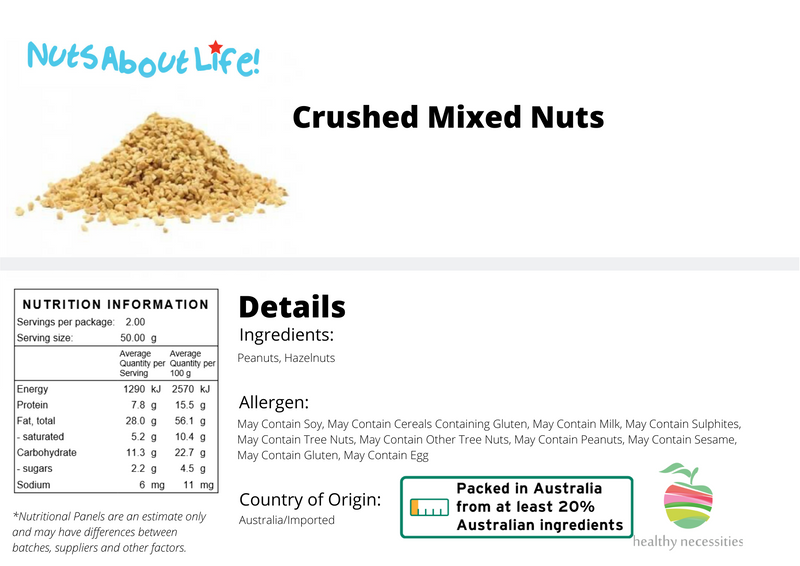 Crushed Mixed Nuts