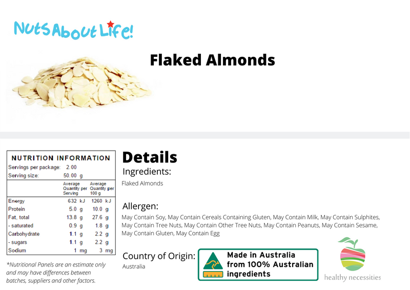 Almond Flaked Thin - Price Drop