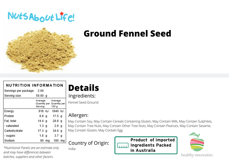 Ground Fennel Seeds