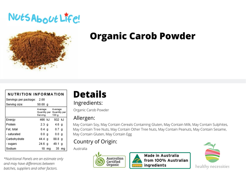 Organic Carob Powder