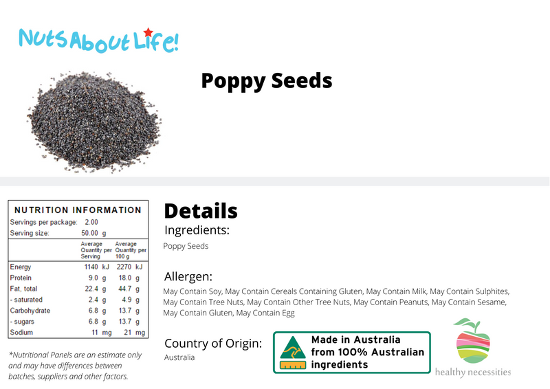 Poppy Seeds Details