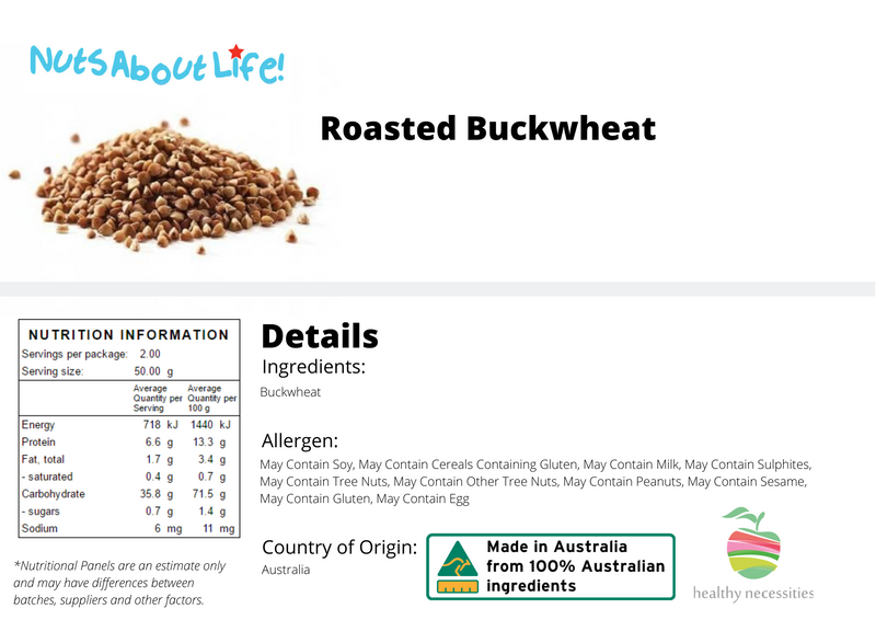 Roasted Buckwheat