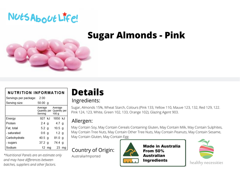 Sugared Almonds (Pink)