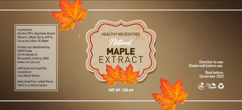 Pure Maple Extract