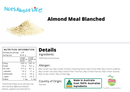 Almond Meal Blanched (Almond Flour) - Nuts About LifeAMB5445Nuts About Life