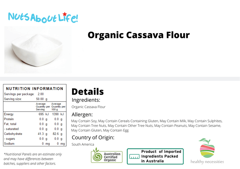 Cassava Flour - Nuts About LifeOCF4286Nuts About Life