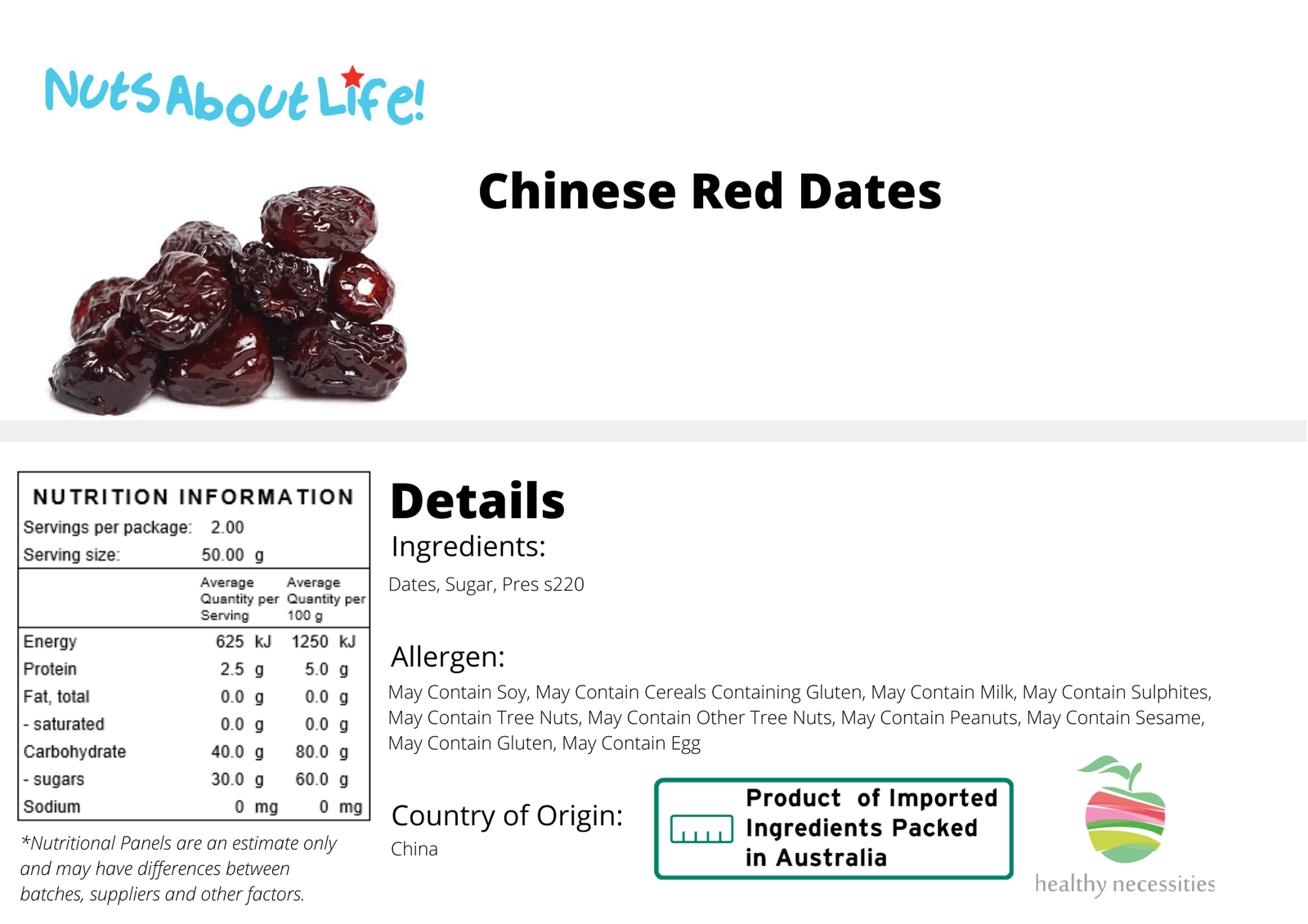 Chinese Red Dates | Nuts About Life