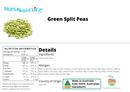 Green Split Peas - Nuts About LifeGSP3332Nuts About Life