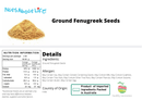 Ground Fenugreek Seeds (Fenugreek Powder) - Nuts About LifeFENG5503Nuts About Life
