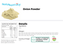 Onion Powder - Nuts About LifeOP6525Nuts About Life
