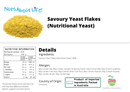 Savoury Yeast Flakes (Nutritional Yeast) - Nuts About LifeSYF3333Nuts About Life