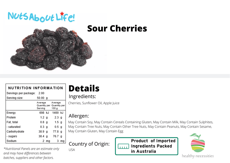 Sour Cherries - Nuts About LifeSCHER4667Nuts About Life