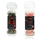 Spice Grinder Set (Pink Rock Salt + Whole Pepper Melange) - Nuts About LifeSGS4255Nuts About Life