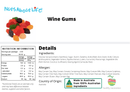 Wine Gums - Nuts About LifeWG7324Nuts About Life